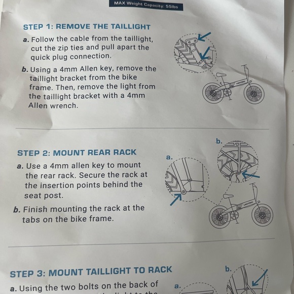 Rear Rack NEW Electric Bike. - Picture 3 of 3